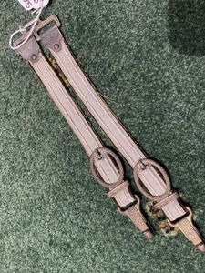 A DE-LUXE PAIR OF ARMY DAGGER HANGERS WITH METAL SWING …