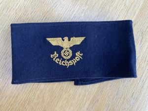 A VERY NICE 'REICHSPOST' ARMBAND.