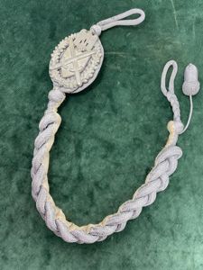 WEHRMACHT SHOOTING LANYARD WITH ACORN.