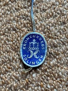 AN ORIGINAL KARL JULIUS KREBS/KRONEN KREBS DAGGER/SWORD SALES TAG.