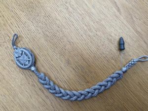 THIRD REICH MARKSMANSHIP LANYARD FOR ARTILLERY SOLDIERS.