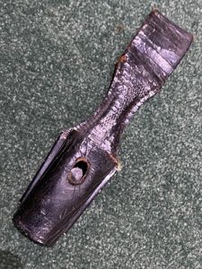 A RARE K98 PATENT LEATHER PARADE FROG WITH D.R.P. MARKED …