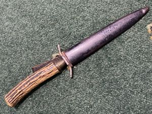 IMPERIAL GERMAN WW1 PRIVATE PURCHASE TRENCH KNIFE.