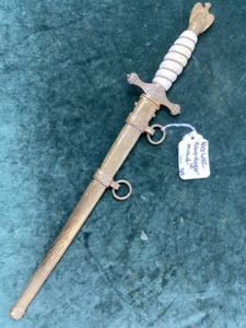 NAVAL OFFICERS DAGGER BY WKC.