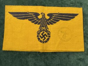 THIRD REICH 'STATE SERVICE' ARMBAND.