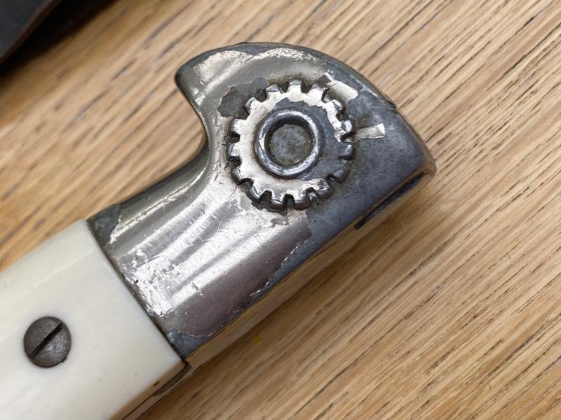 TENO HEWER COMPLETE WITH FROG AND ORIGINAL KNOT-LOWEST NUMBER I HAVE SEEN. — image 7