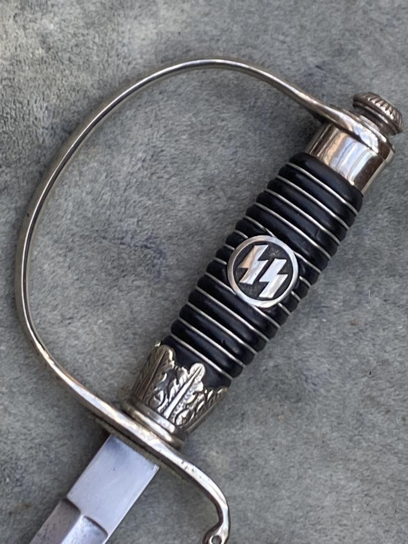 A FANTASTIC EXAMPLE OF THE LONGEST SS OFFICERS DEGEN I HAVE OWNED! — image 3