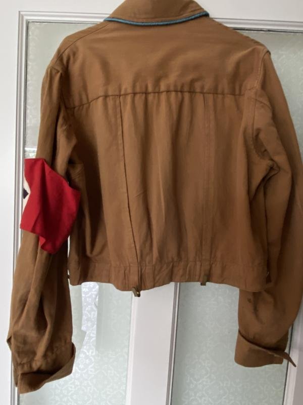 AN EARLY PRE-1939 NADAP BROWN UNIFORM SHIRT. — image 6