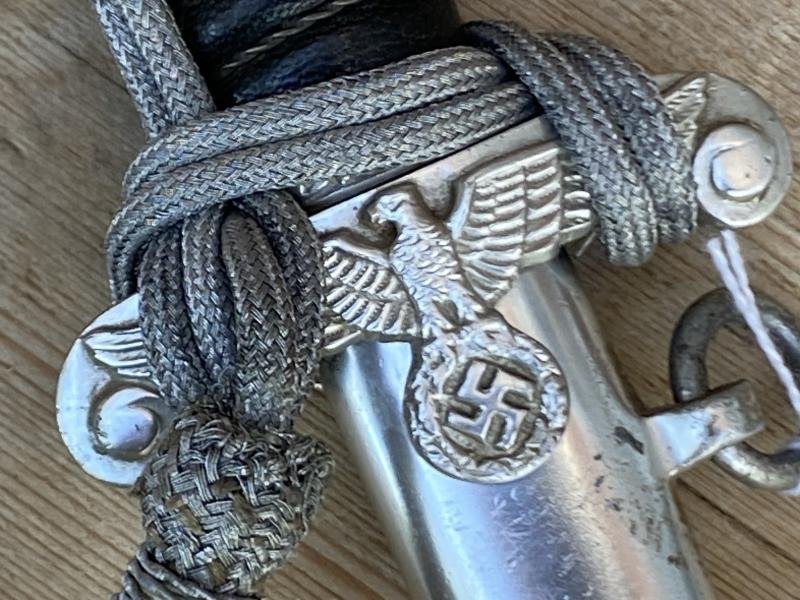 LAND CUSTOMS DAGGER WITH ORIGINAL KNOT BY HORSTER. — image 4