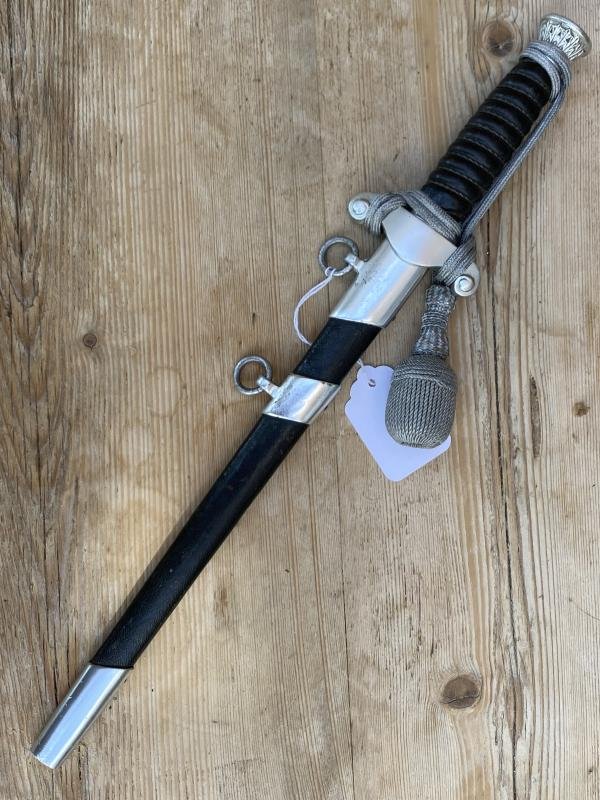 LAND CUSTOMS DAGGER WITH ORIGINAL KNOT BY HORSTER. — image 6