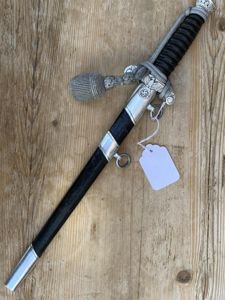 LAND CUSTOMS DAGGER WITH ORIGINAL KNOT BY HORSTER.