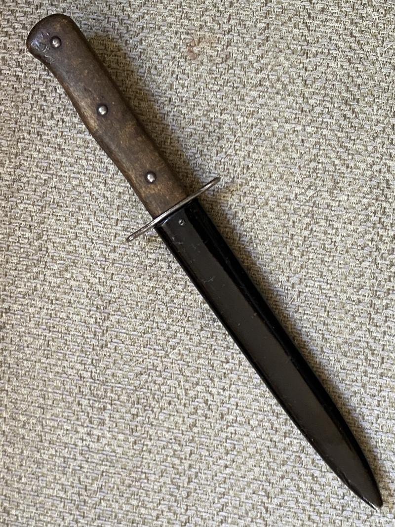 SUPERB LUFTWAFFE FIGHTING KNIFE IN MINT CONDITION '5' MARKED. — image 2