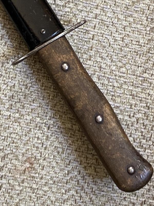 SUPERB LUFTWAFFE FIGHTING KNIFE IN MINT CONDITION '5' MARKED. — image 3