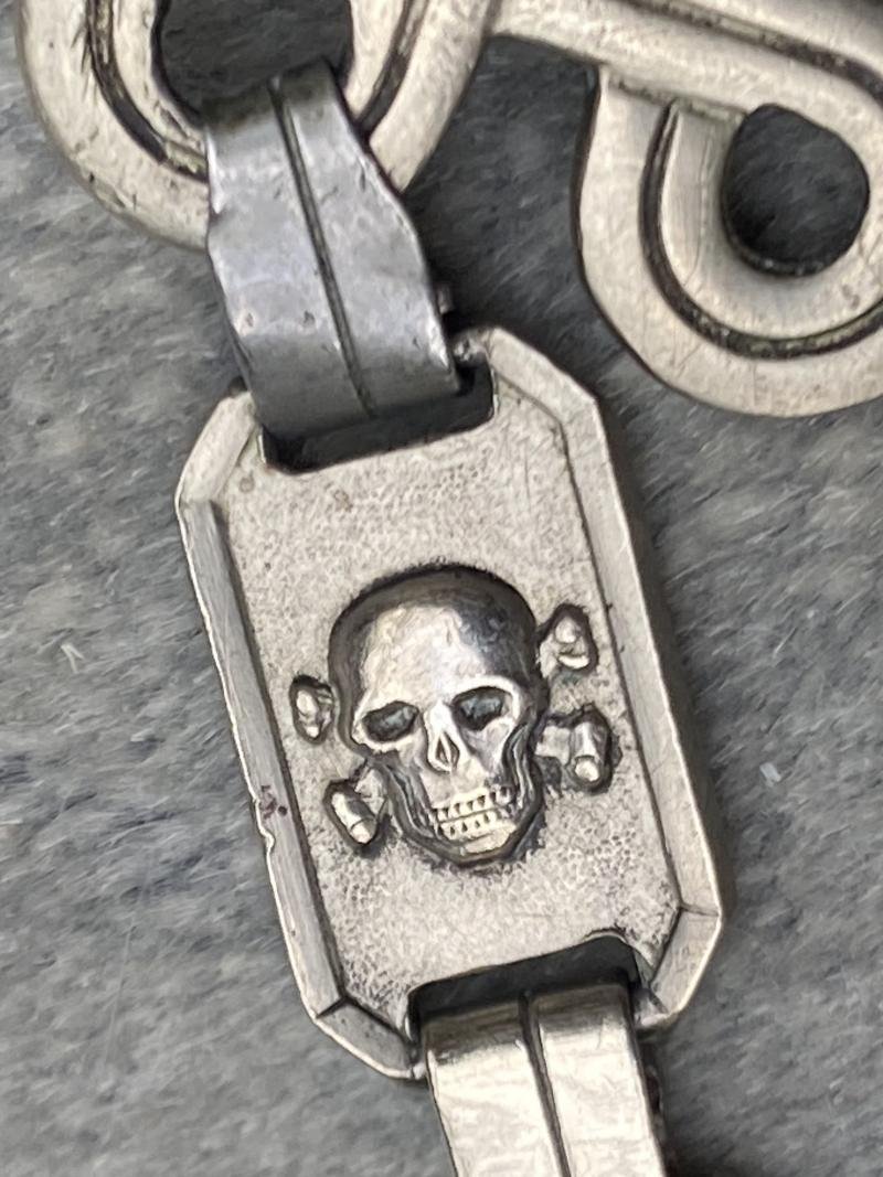 VERY EARLY 1936 SS CHAINED DAGGER - ALL NICKEL FITTINGS! — image 10