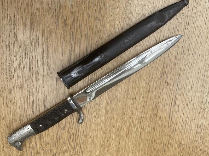 THIRD REICH SHORT ETCHED DRESS BAYONET BY PUMA. — image 7