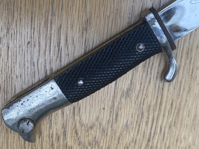 THIRD REICH SHORT ETCHED DRESS BAYONET BY PUMA. — image 8