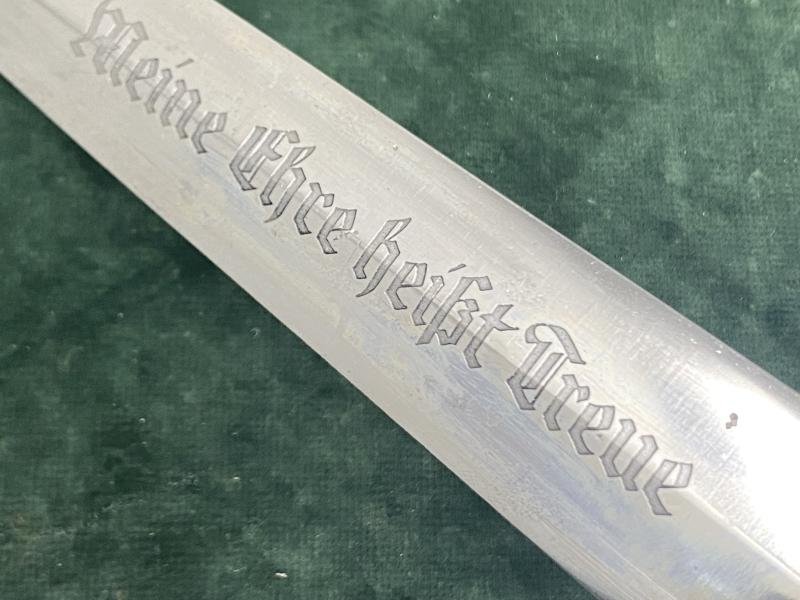 'AMAZING SPECIAL OPPORTUNITY'….EXCELLENT EXAMPLE OF A SS MANS DAGGER RZM 1053/38 WKC. — image 10