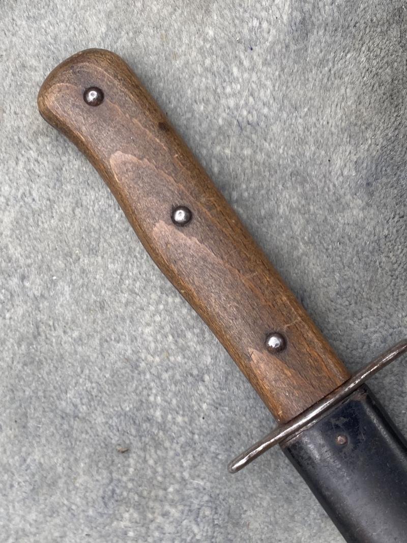 A LUFTWAFFE FIGHTING KNIFE WITH 'Rb' MARKED BLADE AND ALSO THE '5'. — image 3