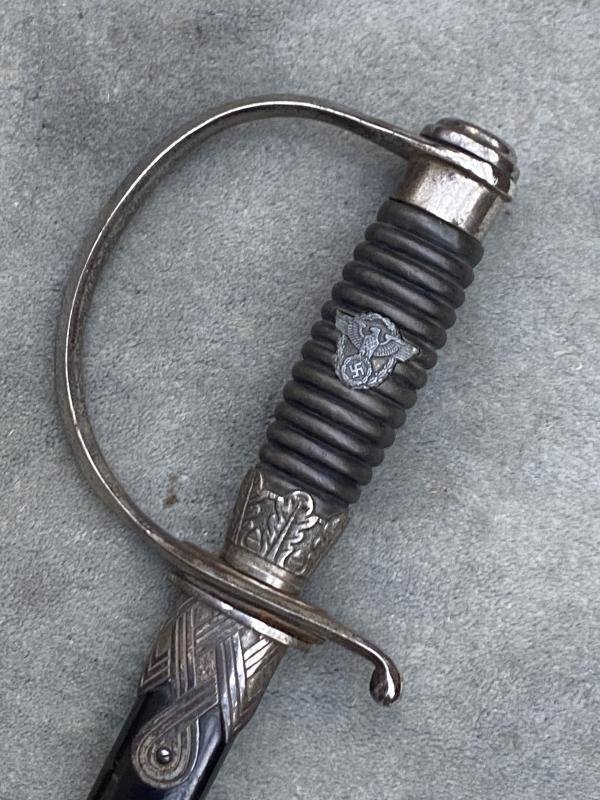THIRD REICH POLICE NCO's PARADE SWORD BY EMIL VOOS. — image 3