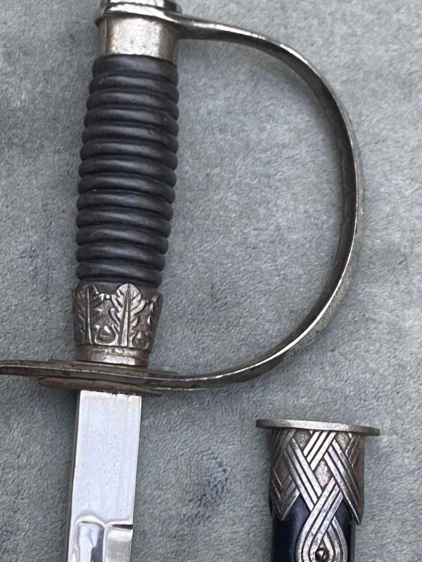 THIRD REICH POLICE NCO's PARADE SWORD BY EMIL VOOS. — image 5