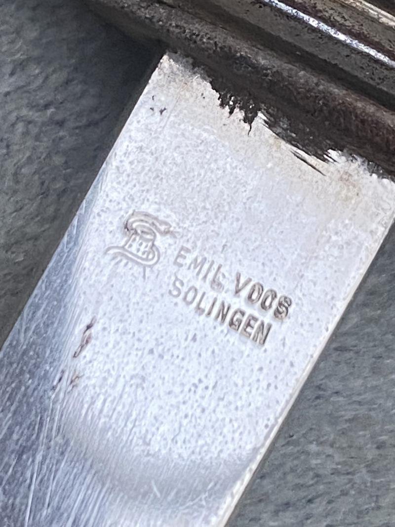 THIRD REICH POLICE NCO's PARADE SWORD BY EMIL VOOS. — image 8