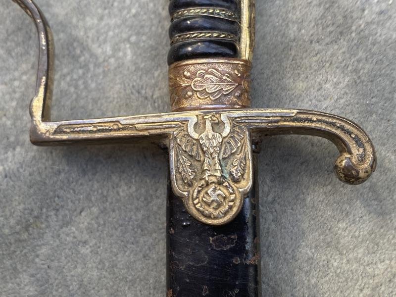 THIRD REICH OFFICERS LION'S HEAD SWORD BY ALCOSO. — image 4