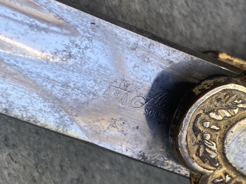 THIRD REICH OFFICERS LION'S HEAD SWORD BY ALCOSO. — image 7