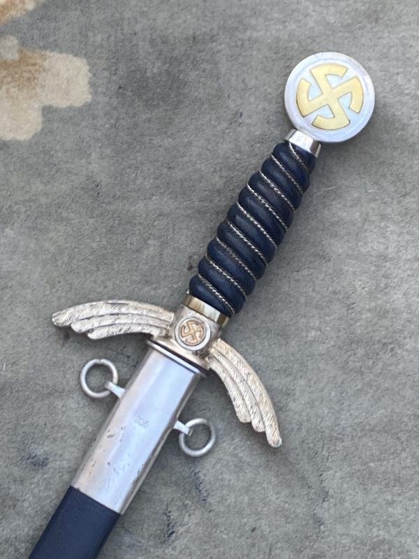 LUFTWAFFE OFFICERS PARADE SWORD 'FLIEGERSCHWERT'. — image 3