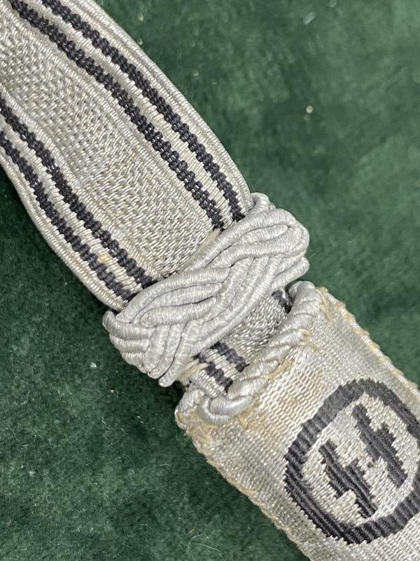 A BEAUTIFUL SS OFFICERS BULLION SWORD KNOT! — image 7