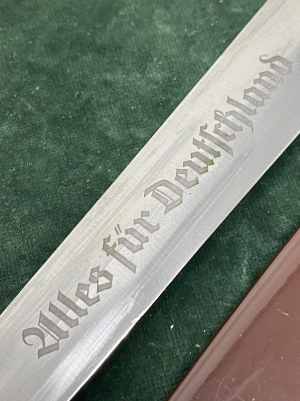 AN ABSOLUTELY STONE MINT RZM SA DAGGER!!!! — image 5