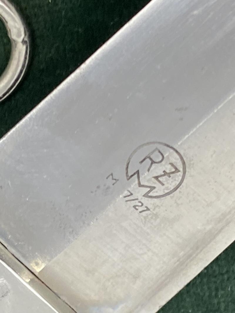 AN ABSOLUTELY STONE MINT RZM SA DAGGER!!!! — image 8