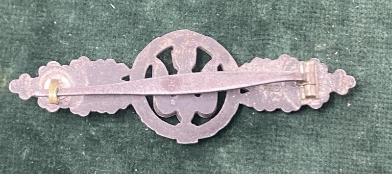 ORIGINAL LUFTWAFFE 'BOMBER'CLASP IN SILVER. — image 4