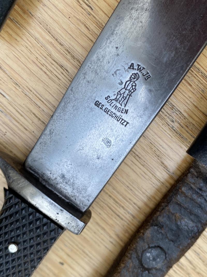 EARLY HITLER YOUTH DAGGER WITH FULL MOTTO. ANTON WINGEN Jr… — image 3