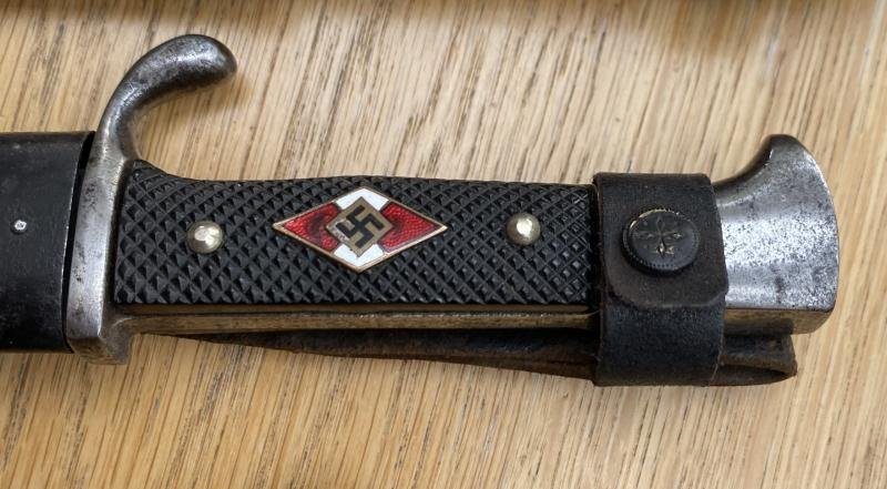 EARLY HITLER YOUTH DAGGER WITH FULL MOTTO. ANTON WINGEN Jr… — image 6