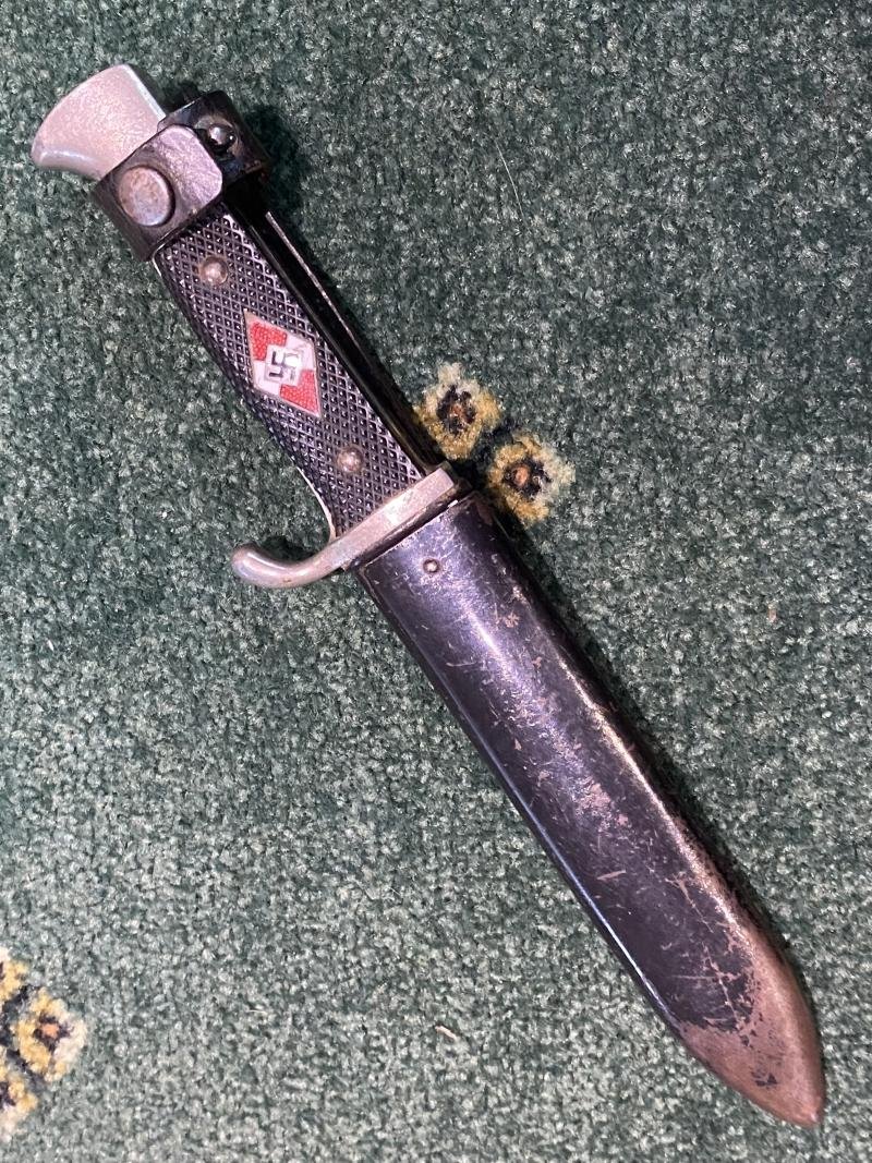 HITLER YOUTH KNIFE BY RZM M7/13. — image 2