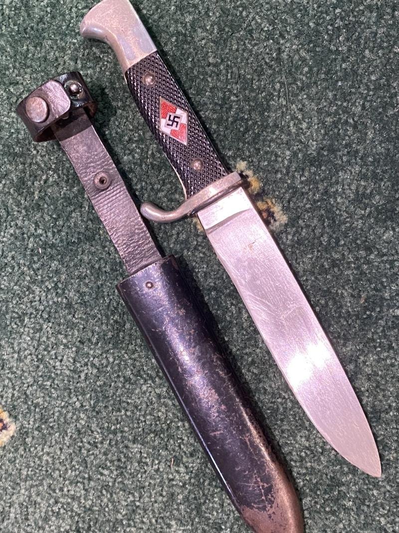 HITLER YOUTH KNIFE BY RZM M7/13. — image 5