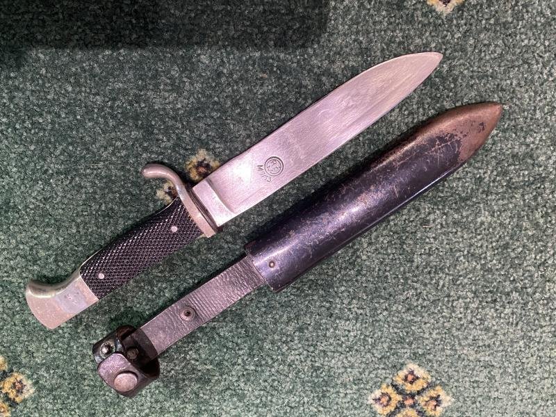 HITLER YOUTH KNIFE BY RZM M7/13. — image 7