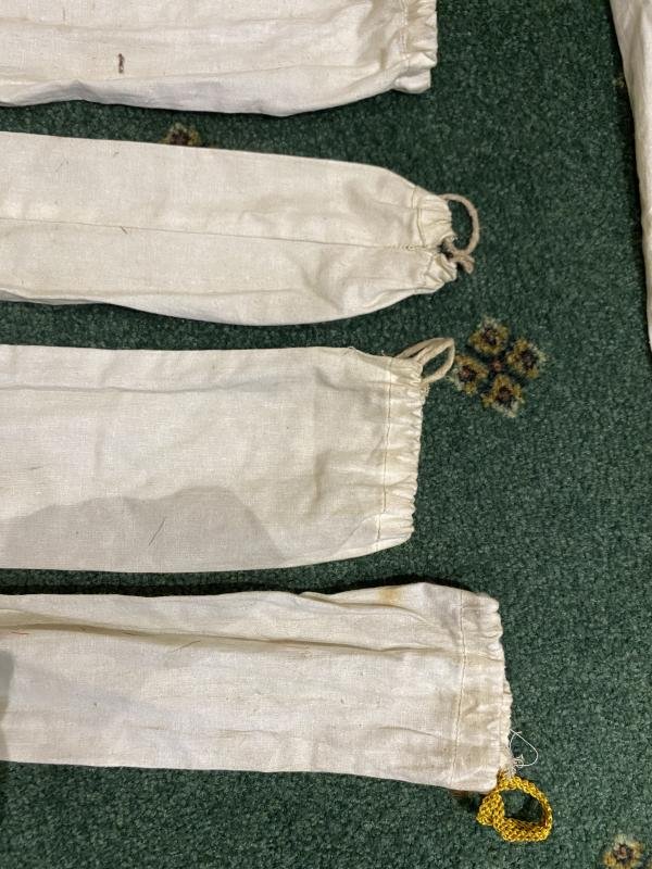 OLD COTTON DRAW STRING DAGGER BAGS. — image 5