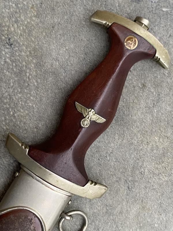 EARLY EICKHORN SA DAGGER WITH FULLY ERASED ROHM BLADE (AND MOST OF THE TRADEMARK!) — image 2