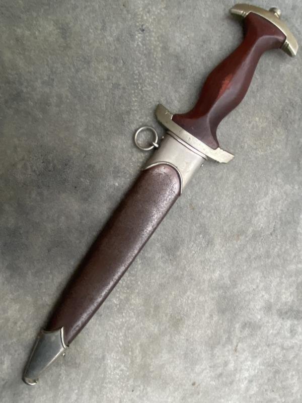 EARLY EICKHORN SA DAGGER WITH FULLY ERASED ROHM BLADE (AND MOST OF THE TRADEMARK!) — image 4