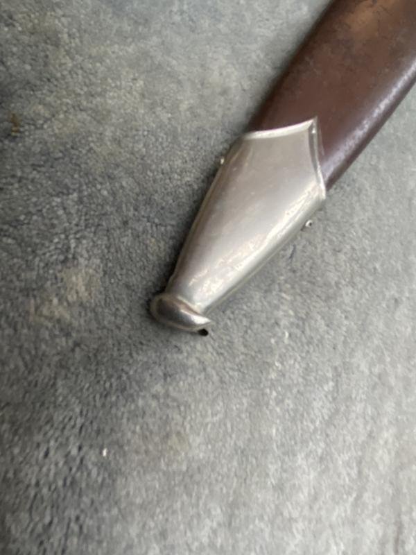 EARLY EICKHORN SA DAGGER WITH FULLY ERASED ROHM BLADE (AND MOST OF THE TRADEMARK!) — image 5