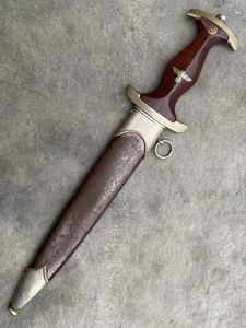 EARLY EICKHORN SA DAGGER WITH FULLY ERASED ROHM BLADE (AND …