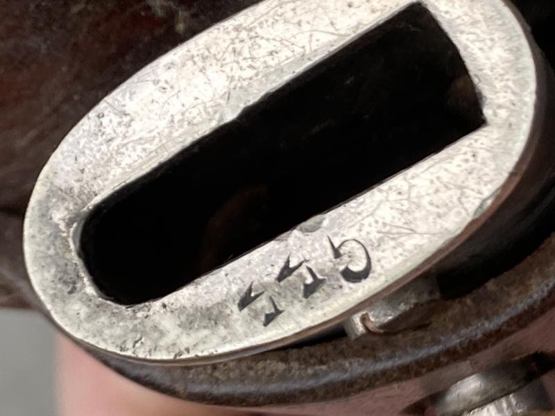 AN EXCELLENT 'RURAL' POLICE BAYONET, WITH FROG AND LARGE PORTAPEE. — image 8