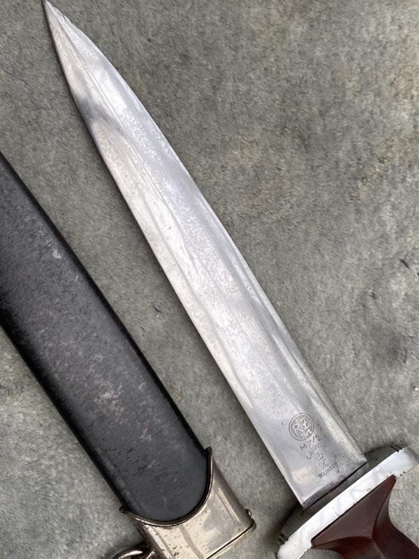 A MOST INTERESTING 'UNTOUCHED' NSKK TRANSITIONAL DAGGER. — image 7