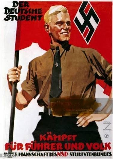 A RARE AND EARLY THIRD REICH STUDENT LEGUE ARMBAND. — image 6