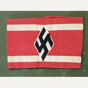 A RARE AND EARLY THIRD REICH STUDENT LEGUE ARMBAND.