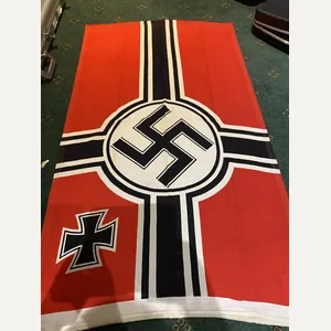 A NEAR MINT EXAMPLE OF A SMALLER REICHSKRIEGSFLAG.