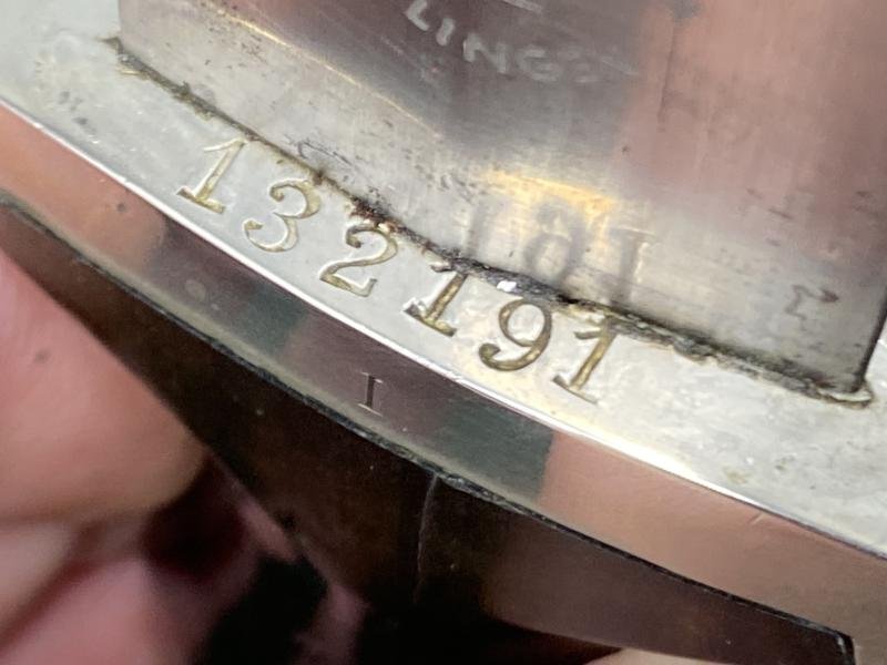 AN EARLY '33 SS DAGGER BY KLAAS WITH PERSONALISATION, SS NUMBERS AND TRIPLE HANGER!!! — image 8