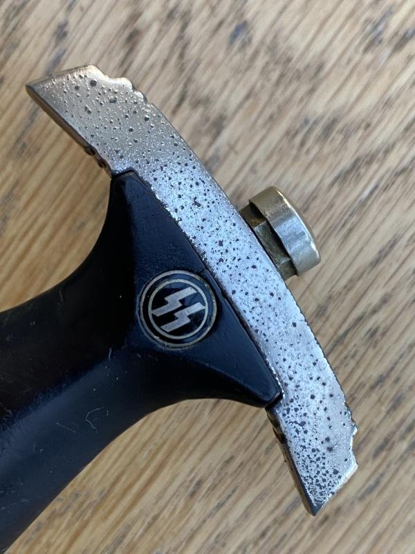 A DOUBLE MARKED 'TRANSITIONAL' EICKHORN '33 SS MANS WITH ORIGINAL VERTICAL HANGER! — image 4