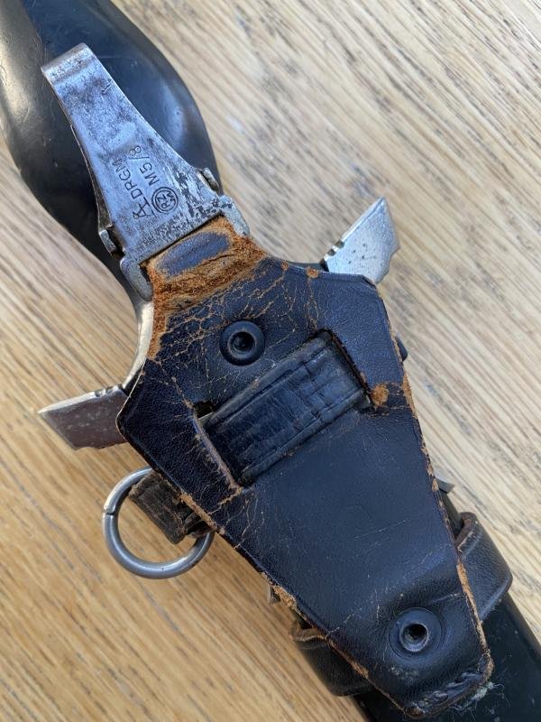 A DOUBLE MARKED 'TRANSITIONAL' EICKHORN '33 SS MANS WITH ORIGINAL VERTICAL HANGER! — image 6